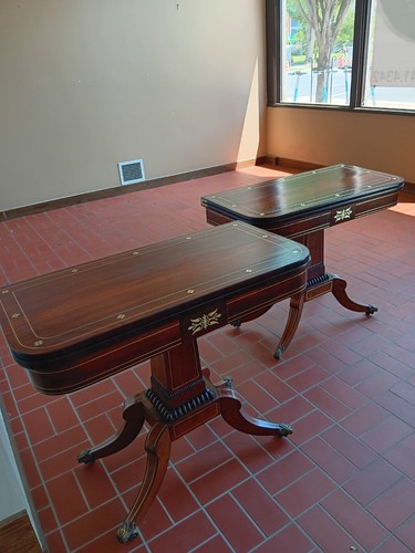 Regency card tables - regency,