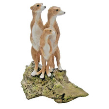 Meerkat Family Ornament Statue