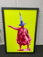 Thomas Waghorn Neon Painting By Jonathon Ash, Wall Art, Decoration, Chatham 