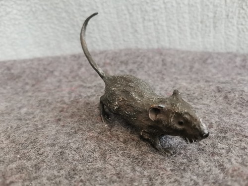 Austrian stamped bronze rat - austrian,