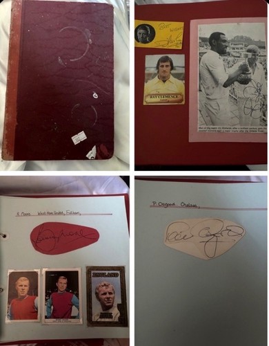 Vintage football autographs - vintage,