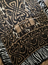 Biba 100% Silk Scarf - Bronze