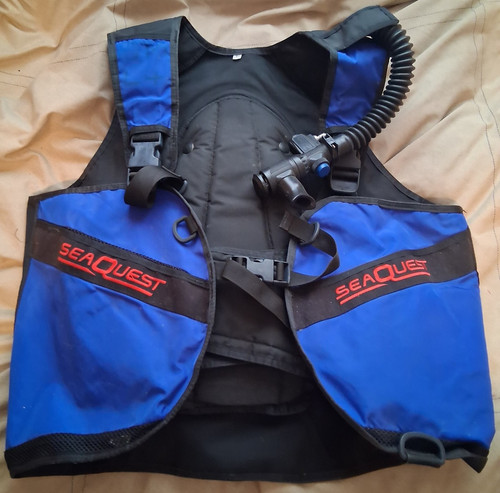 Black blue diving jacket sea - black,