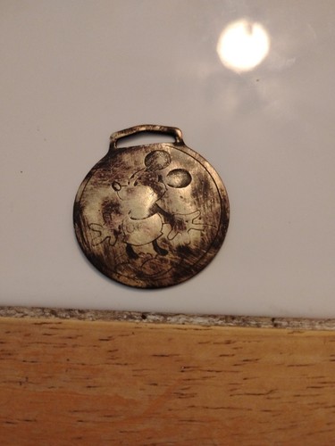 Brass mickey mouse ingersoll - mickey,