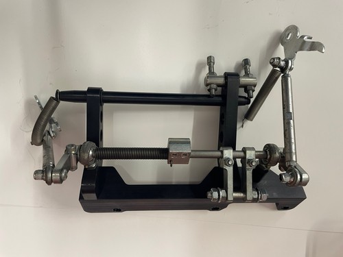 Twin weber throttle linkage - twin,