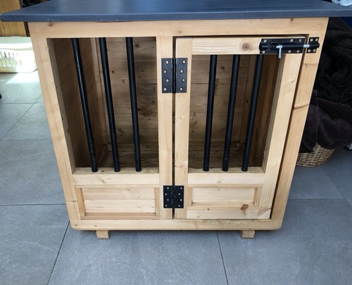 Bespoke wooden dog crate - ,