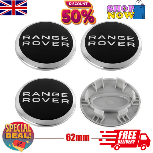 Range rover 62mm alloy - 4x,