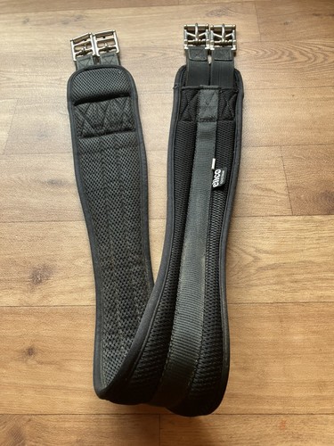 Elico shaped girth - black, 44”