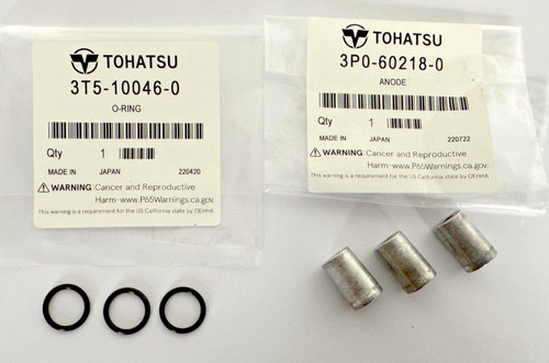 Tohatsu 40hp 50hp - 40hp, anode