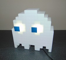 Pac Man Ghost Light Table Changes Colours *Working* Inc Cable