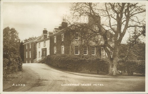 Real photo lockerbie house - photo,