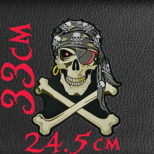 Huge iron sew skull and - huge,