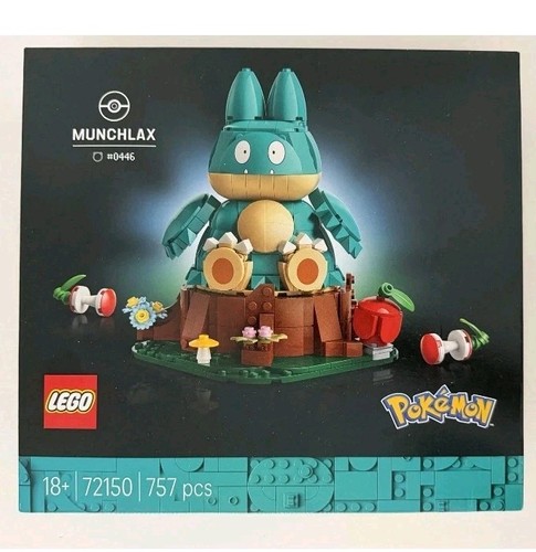 Lego pokémon munchlax 72150 - lego,