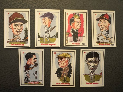 Sporting caricatures card - caricatures, 7