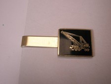 Lorain Mobile Crane Truck Vintage Tie Bar Clip machinery equipment