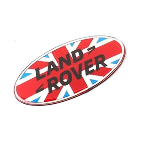 Aluminium land rover emblem - aluminium,