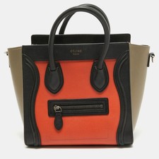 Celine Tri Color Leather Nano