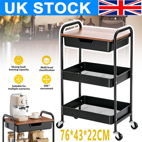 Slim tier rack - 3, trolley