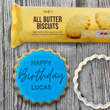 Custom Cookie Stamp + Cutter