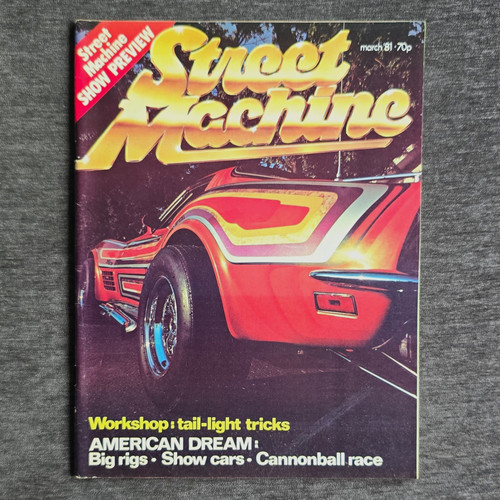 Street machine magazine march - machine,