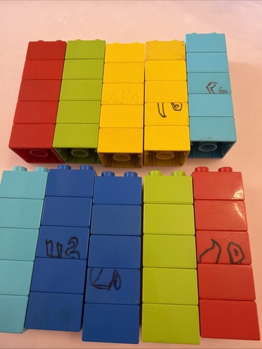 Lego duplo bricks - duplo, blocks