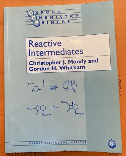 Reactive intermediates whitham - reactive,