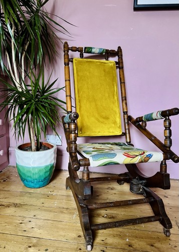 Antique american style rocking - antique,