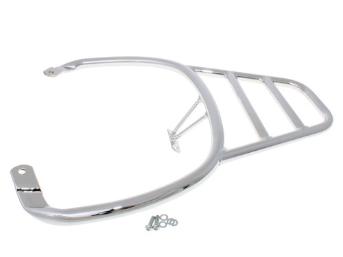 Rear luggage rack - rack, chrome