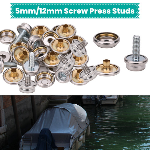 Screw snap fasteners press - snap,