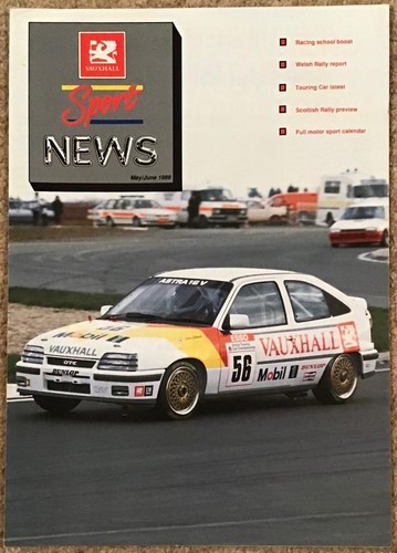 Vauxhall sport news - news, may/june