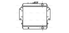 AVA Coolant Radiator SZA2012