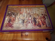 JOHN CADBURY SHOP IN THE 1830'S -  1000 PIECES GIBSONS JIGSAW PUZZLE COMPLETE