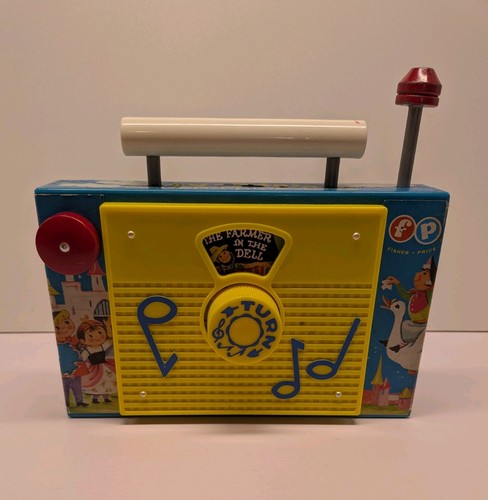 Fisher price radio wind up - fisher, wind-up