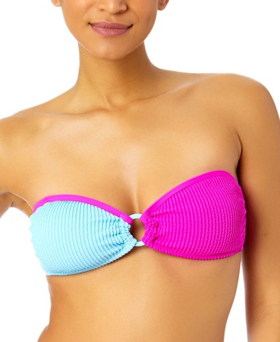 Salt cove bikini top pink - top,