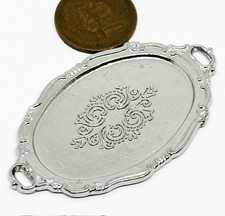 Dolls house oval silver - house,
