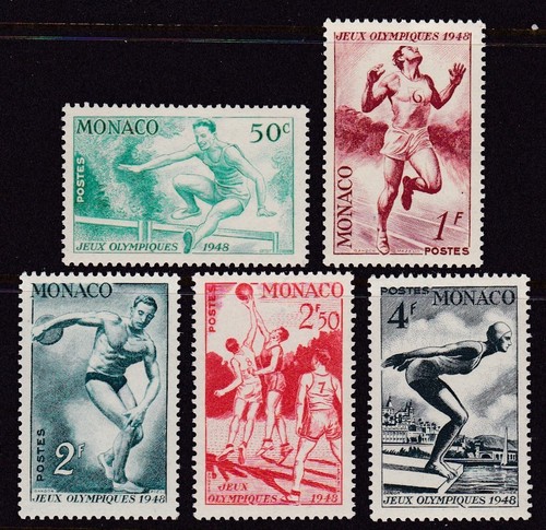 Monaco 204 208 - monaco, mnh