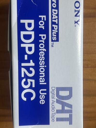 Sony pro dat - pro,