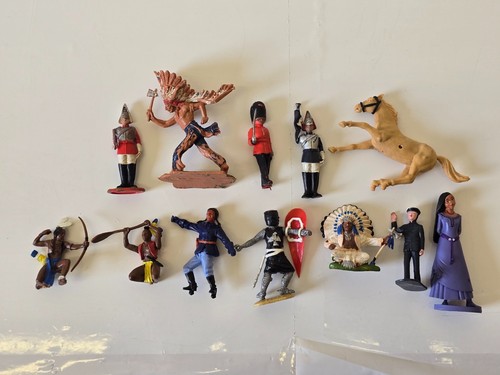 Vintage toy soldiers job lot - job,
