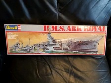 Revell HMS Ark Royal Aircraft Carrier 1/720th scale model kit.