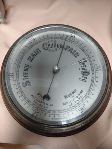 Wilson barometer wooden - wilson,