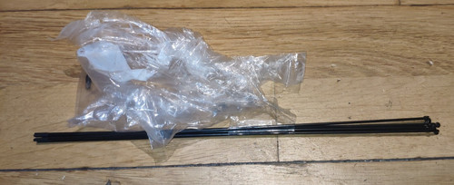 Black bike spokes and - 5,