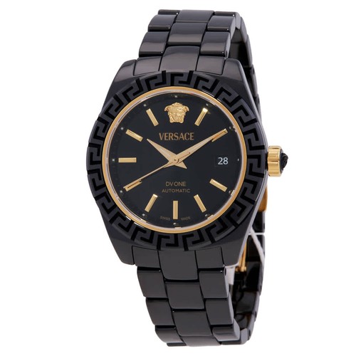 Versace one automatic black - dv,