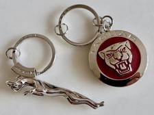 Genuine Jaguar keyring set