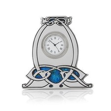 Small Pewter Desk Clock Quartz