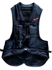 ADULTS HORSE RIDING POINT TWO AIR JACKET BLACK SAFETY VEST SIZE:M