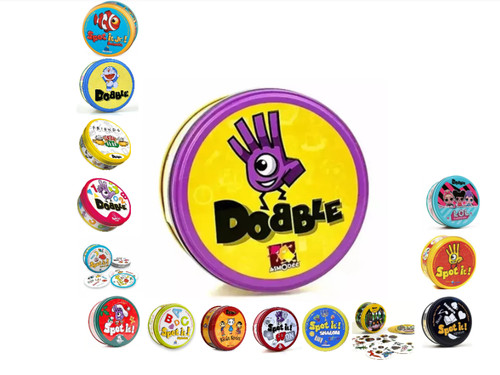 Dobble kids adults card game - dobble,