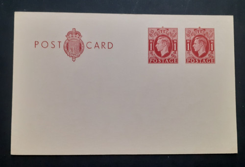 Kgvi postal stationery - kgvi,