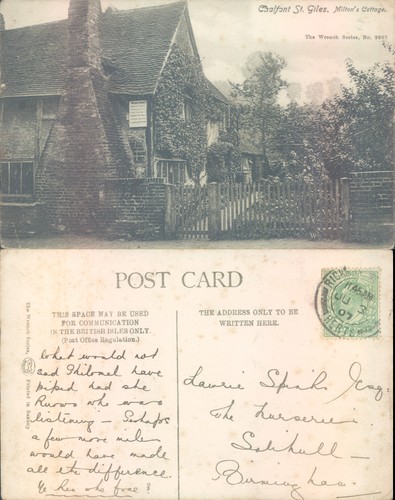 Milton cottage chalfont - cottage, st