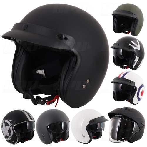 Stealth open face scooter - face,
