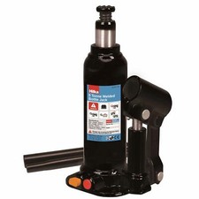 Hilka 5 Tonne High Quality Car Lifting 207 - 402mm Welded Bottle Jack in Case